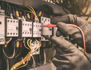 Electrian Working